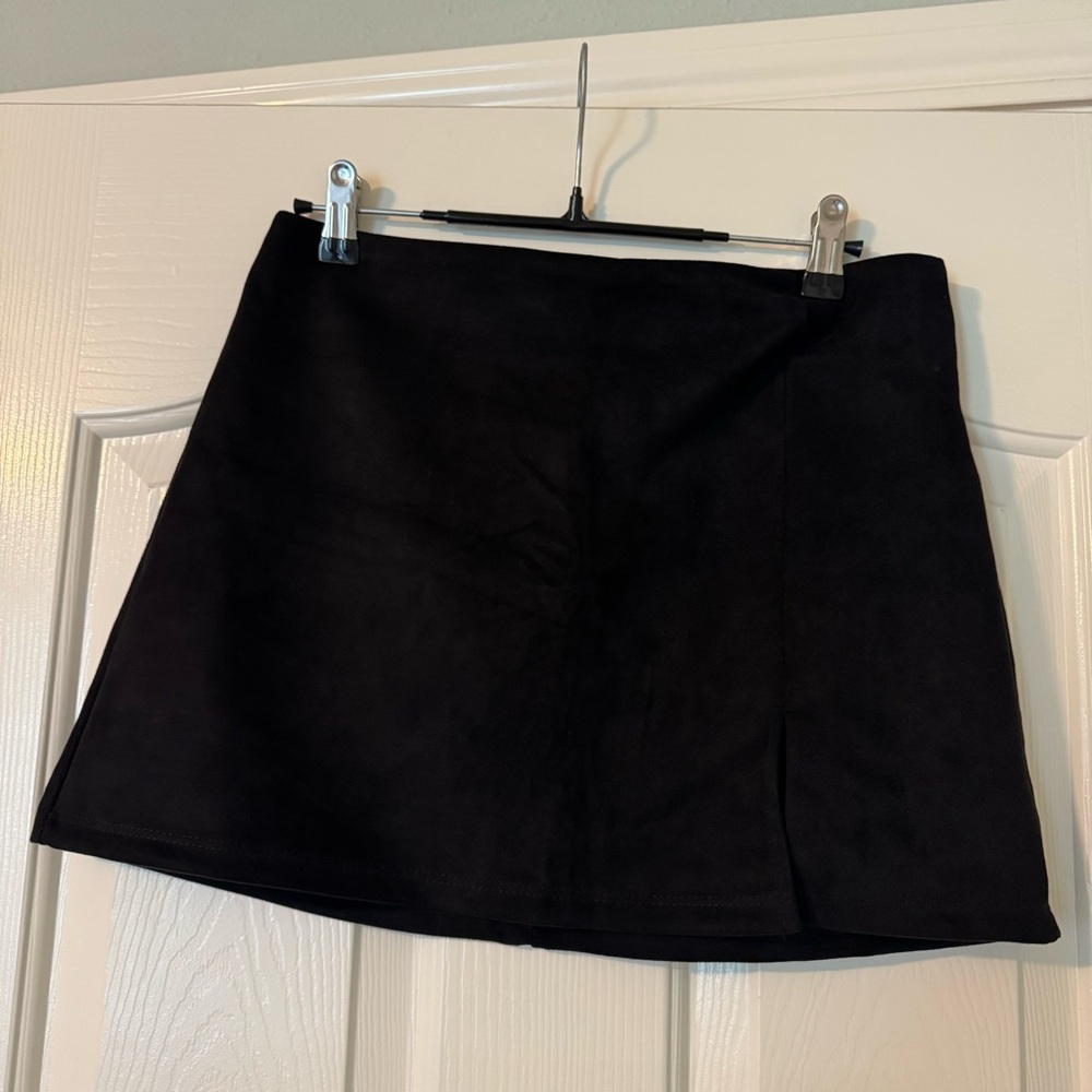Altar'd State Black skirt - suede